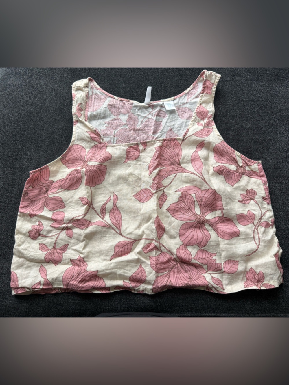 Cynthia Rowley Linen Tank